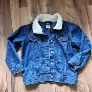 Little Rebels Denim Jean Button Up Jacket Size 6